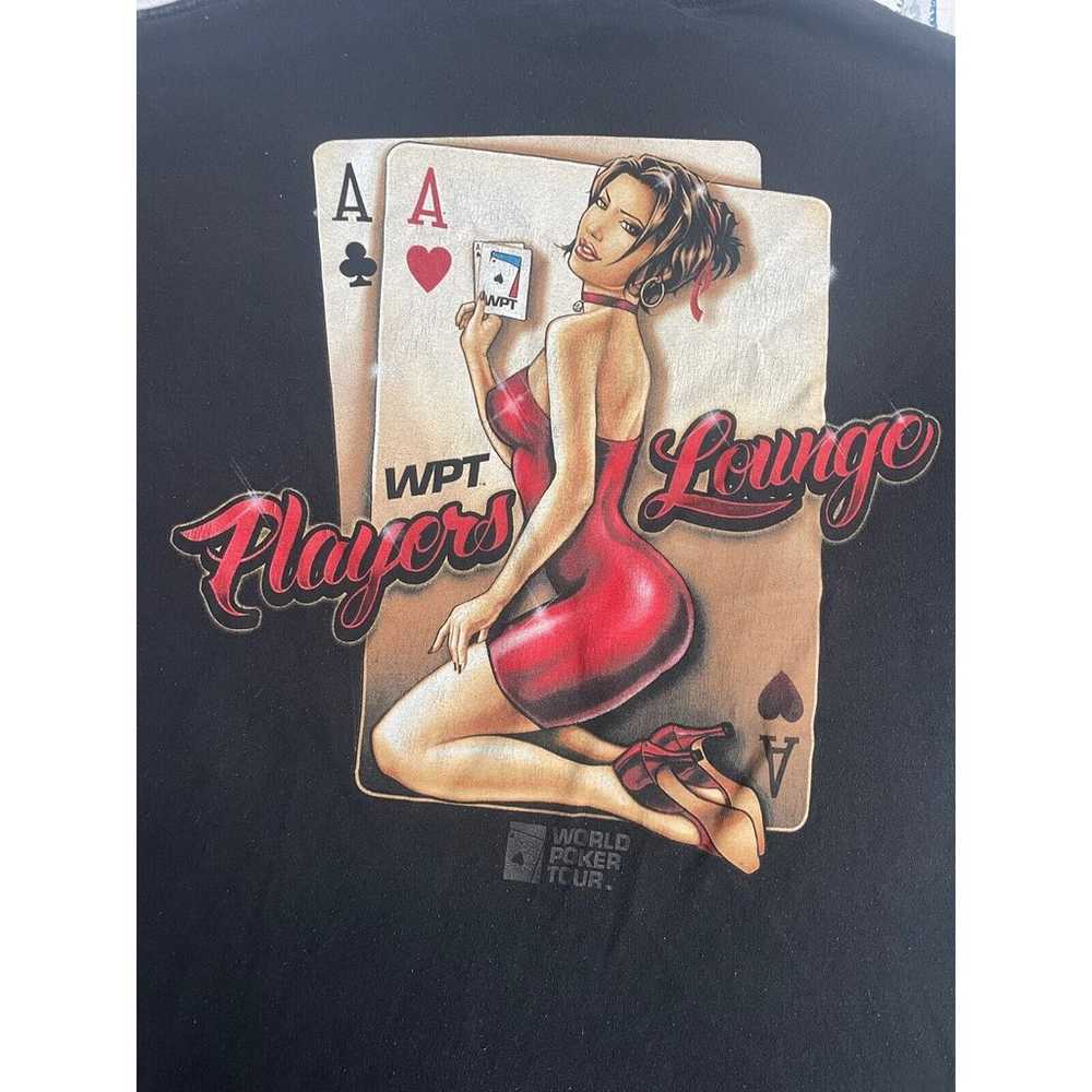 Vintage World Poker Tour Aces T Shirt XL - image 4
