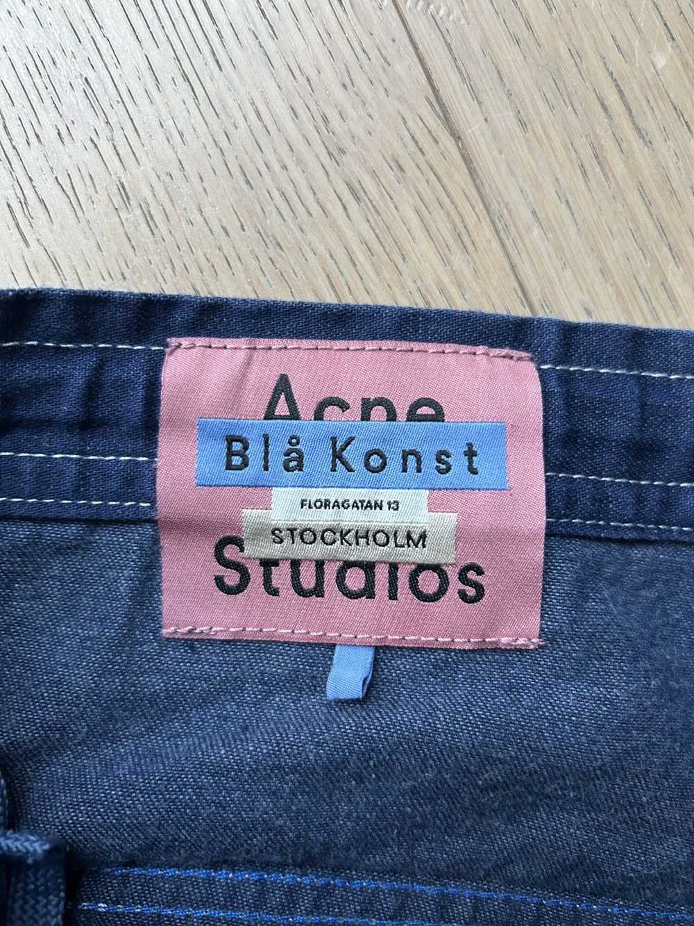 Acne Studios Acne Studios Bla Konst Wide Leg Denim - image 3