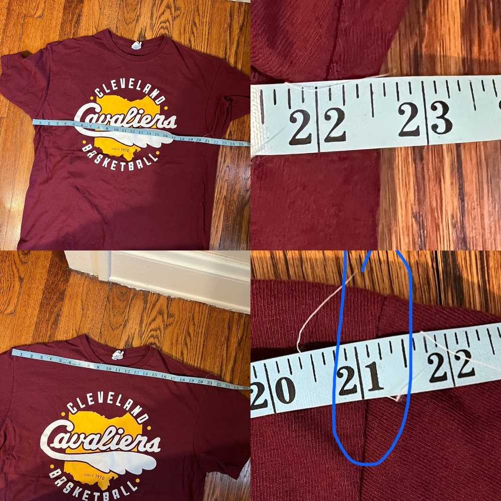 Delta Pro Weight Cleveland Cavaliers T-shirt XL B… - image 8