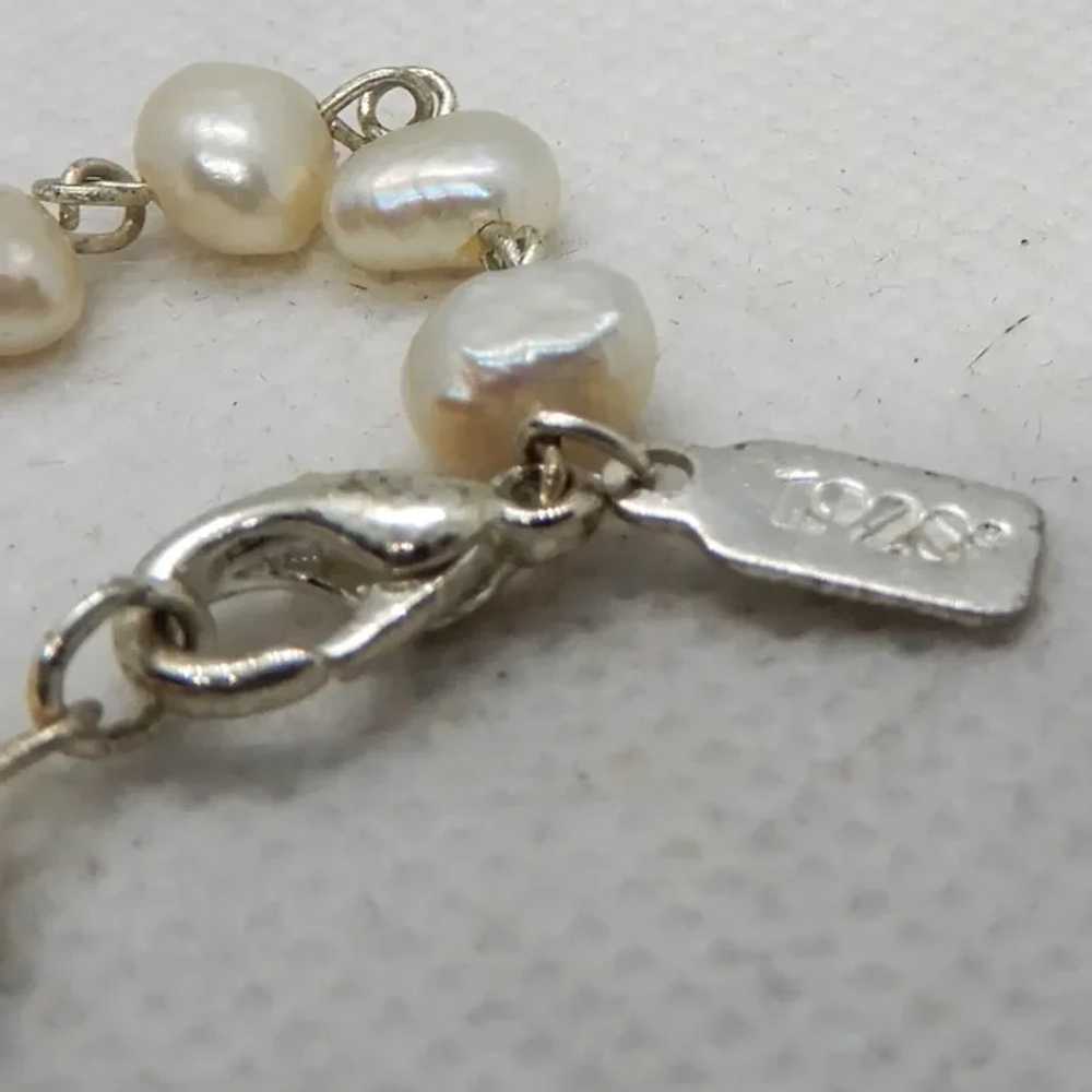 Signed 1928 Jewelry Company Faux Baroque Pearl Ne… - image 11