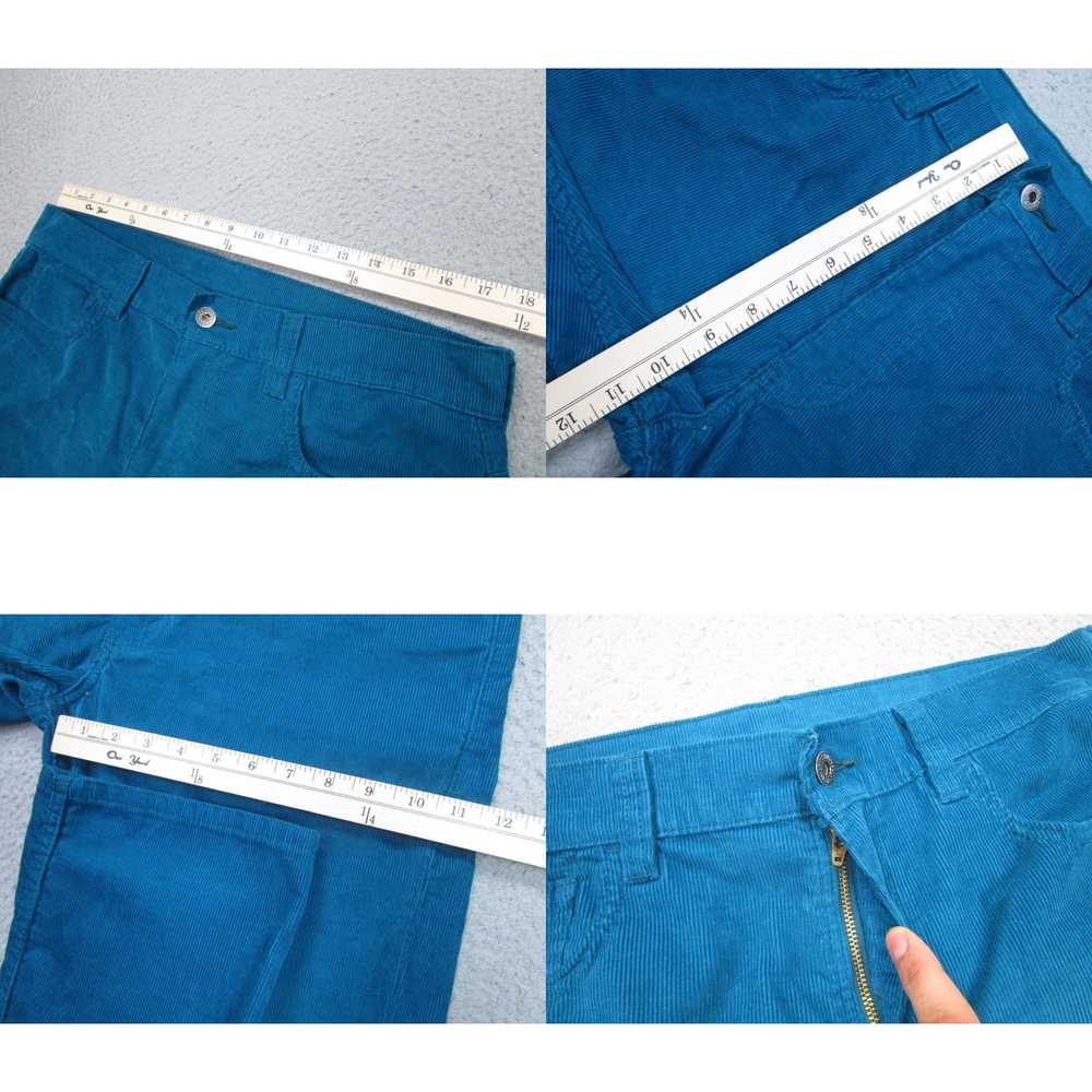 Levi's Levis Pants Mens 36x30 Blue Teal Corduroy … - image 4