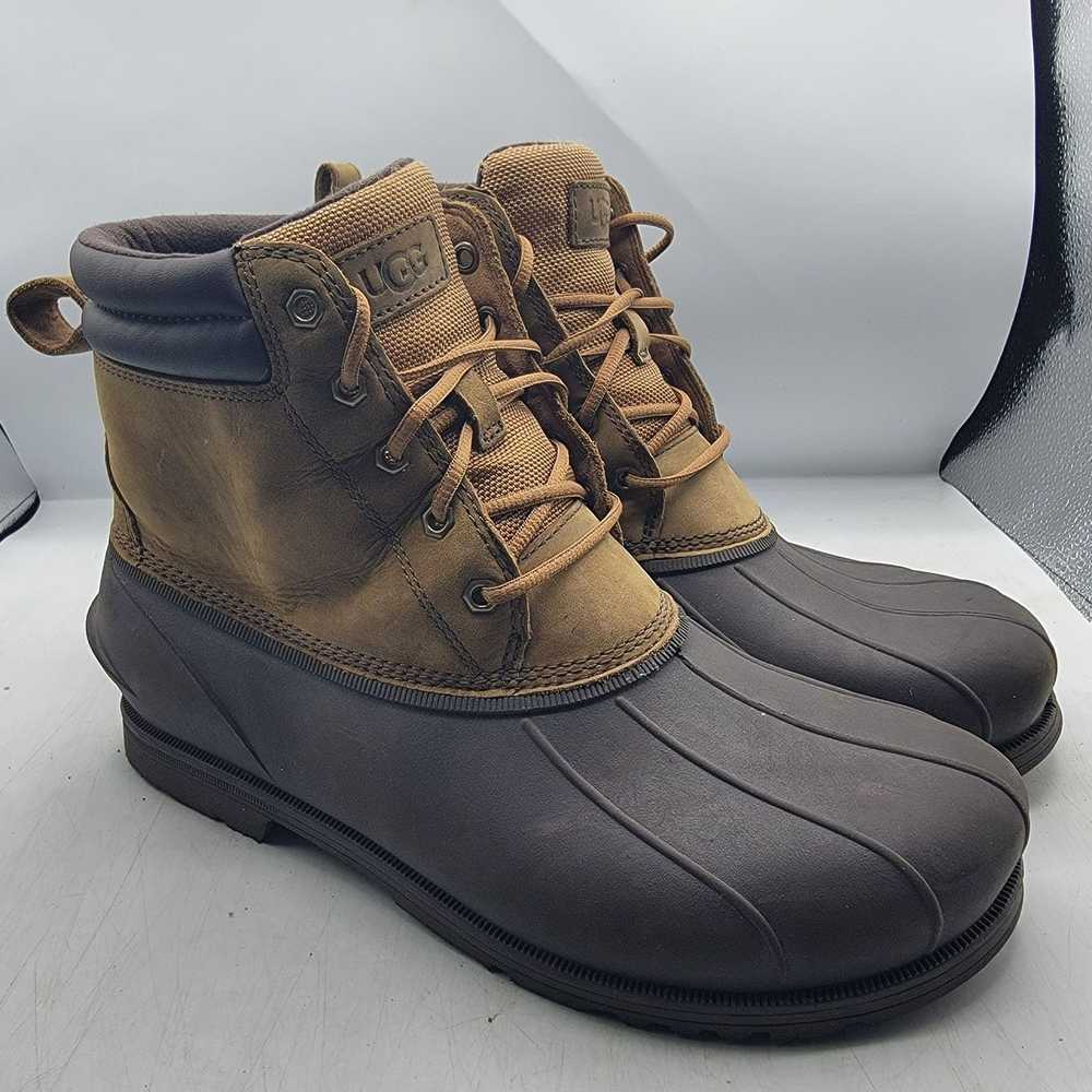 Ugg UGG Gatson Mens 9 Brown Mid Boots Chestnut Wa… - image 1