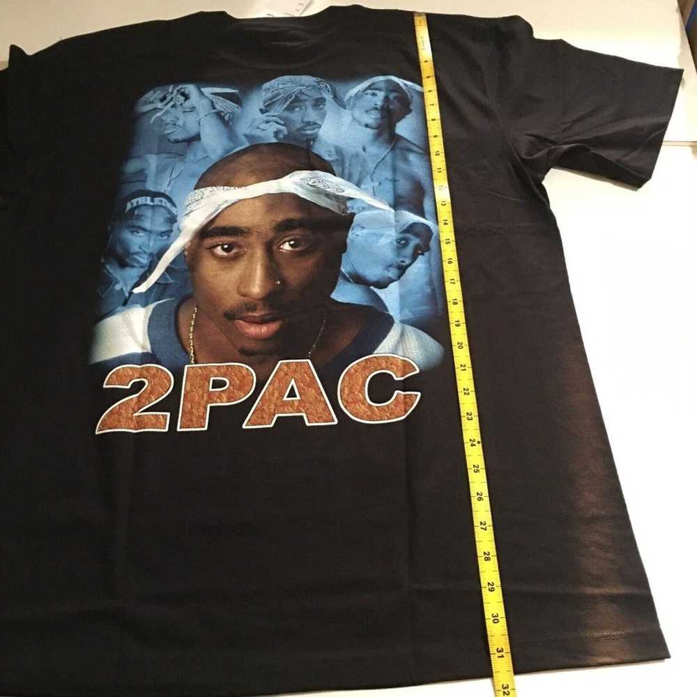 Tupac 2Pac Shakur All Eyez on Me T-Shirt XL Black… - image 5
