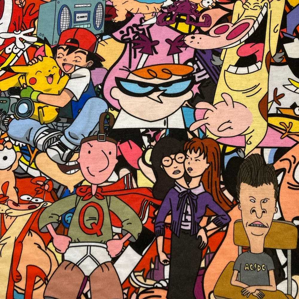 Men’s Vintage 90’s Cartoon Network All Over Graph… - image 5