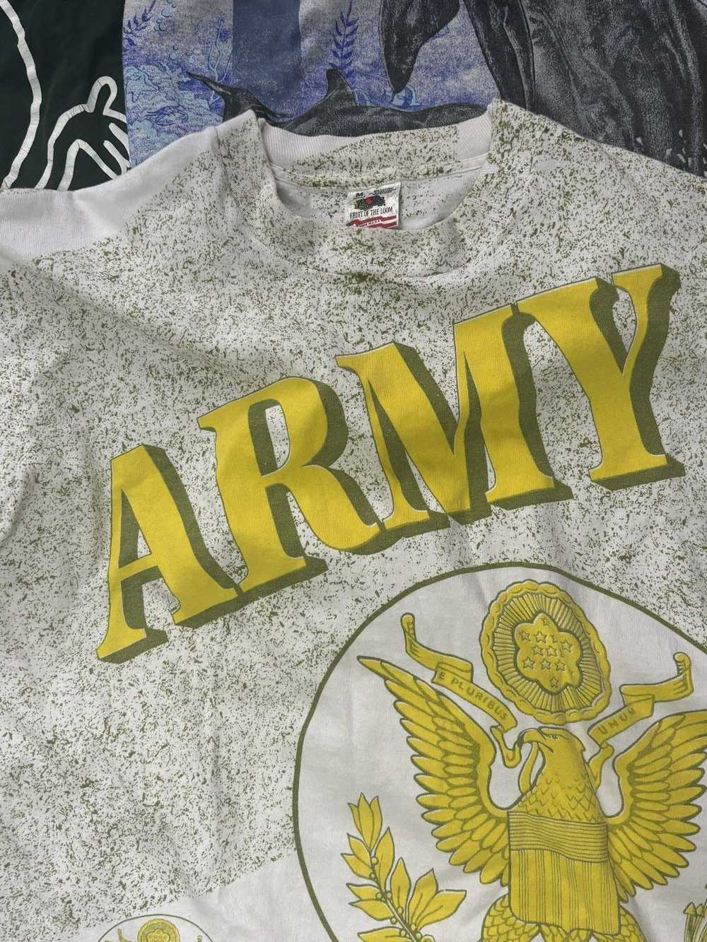 Fruit Of The Loom × Military × Vintage '90s 'ARMY… - image 2