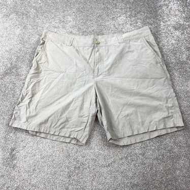 Vintage Columbia Flat Front Chino Shorts Men's Wai