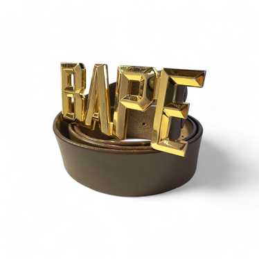 Bape Bape Leather Belt - image 1