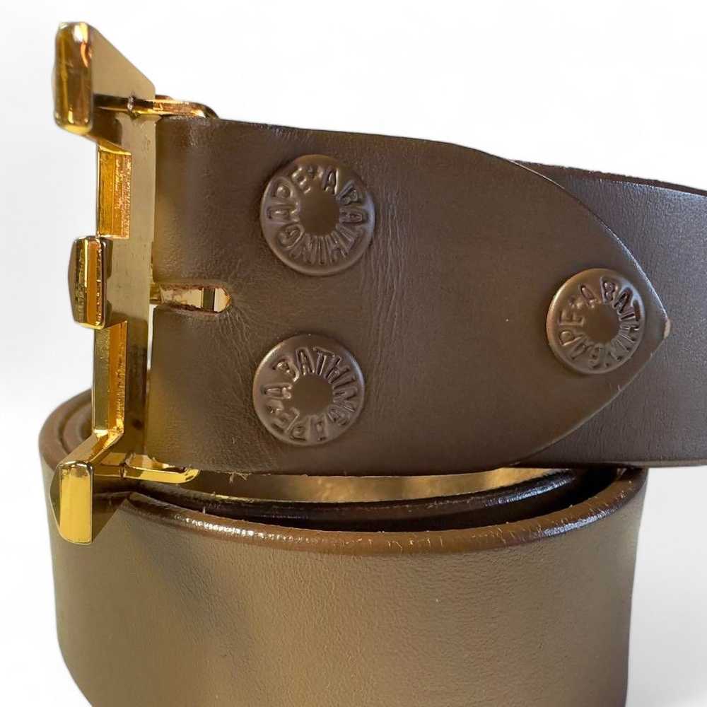 Bape Bape Leather Belt - image 3