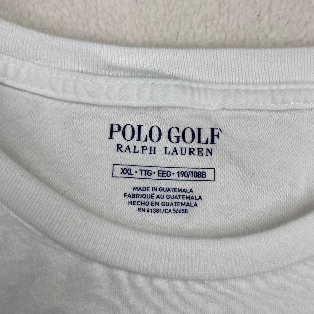 Polo Golf Ralph Lauren Shirt Sz XXL White Short S… - image 3