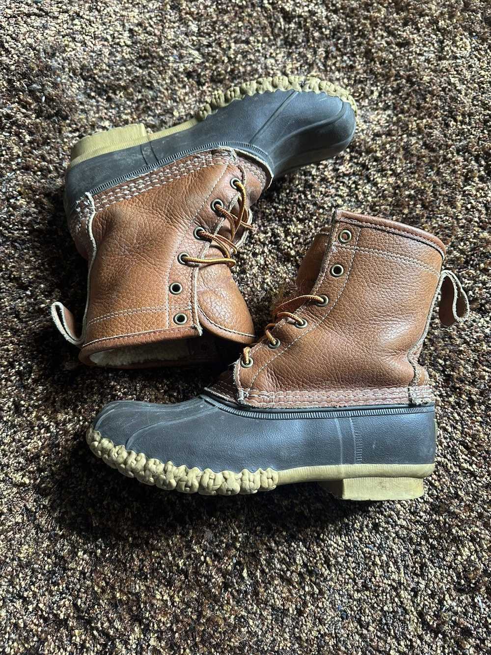 L.L. Bean × Vintage L. L. Bean fur lined bean boo… - image 2