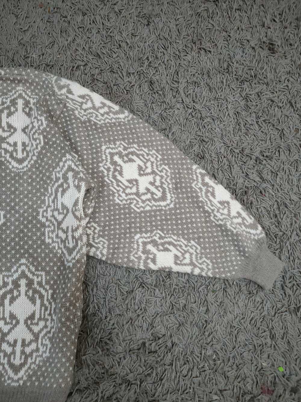 Homespun Knitwear × Japanese Brand × Patterned Ca… - image 2