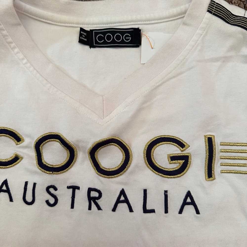 Vintage Coogi Australia T-Shirt Red/White - Mens … - image 3