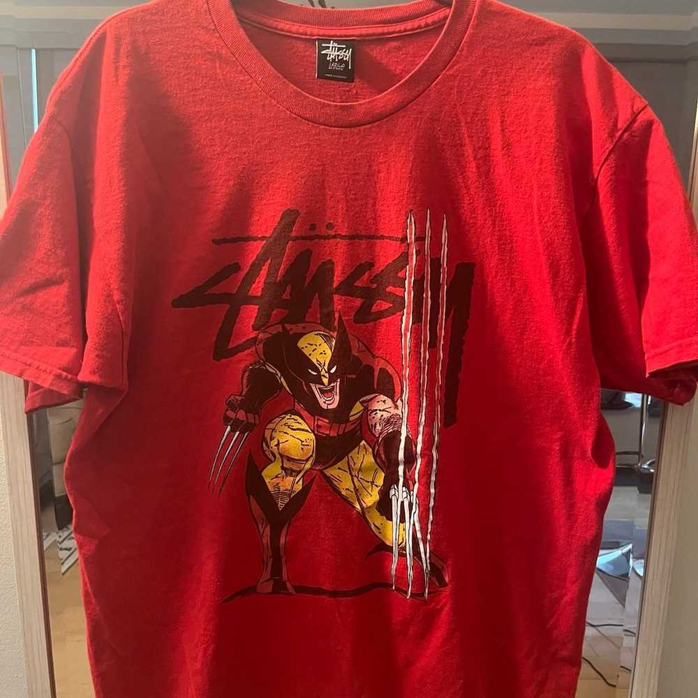 2011 Stussy X Marvel Comics Wolverine tshirt - image 1