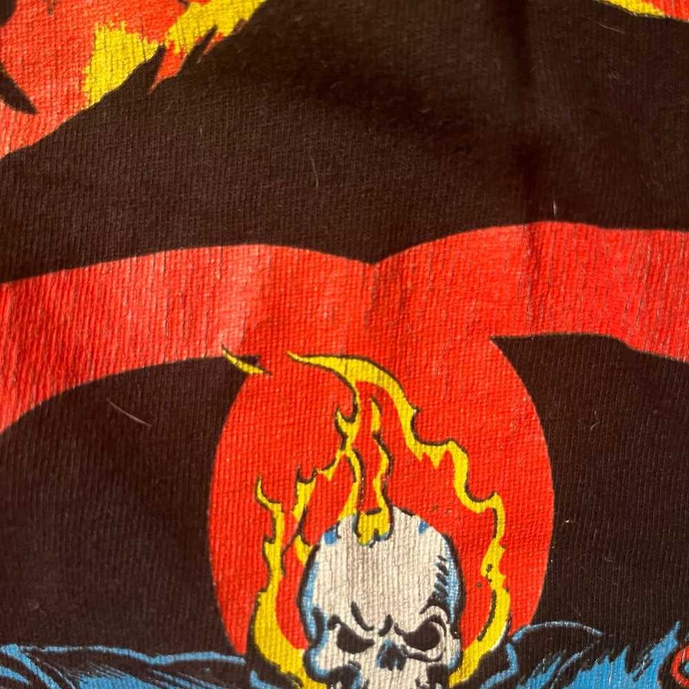 2011 Stussy X Marvel Ghost Rider Tshirt - image 8