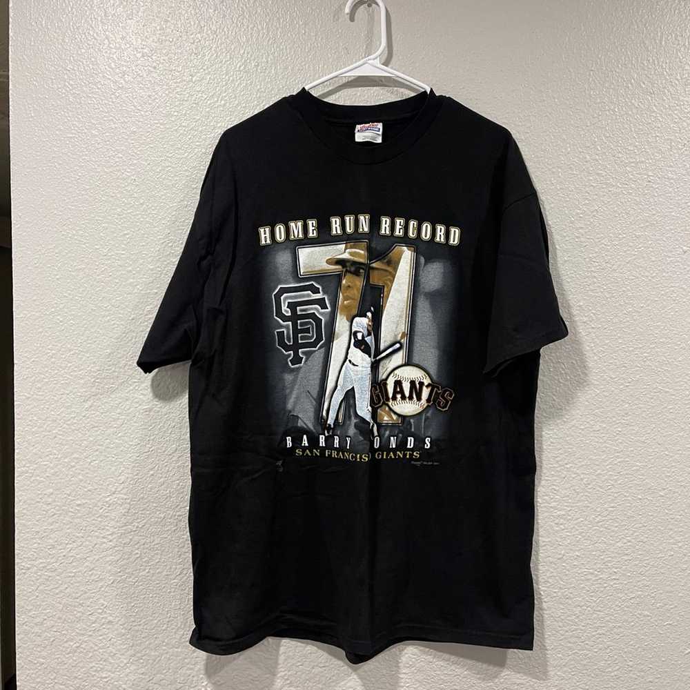 SF Giants Barry Bonds homerun shirt - image 1