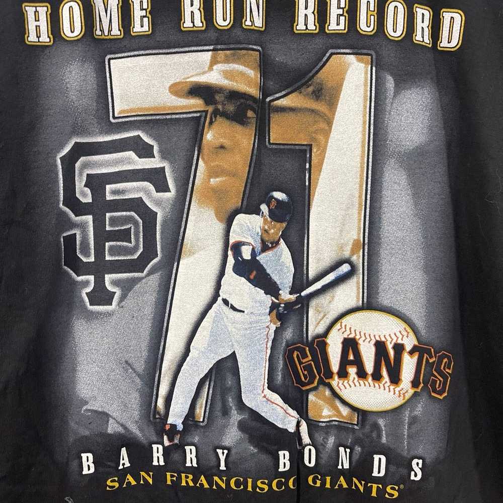 SF Giants Barry Bonds homerun shirt - image 2