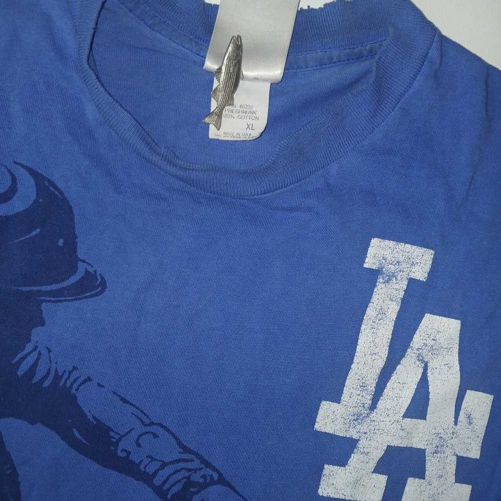 Vintage MLB Los Angeles Dodgers Locker Line singl… - image 7