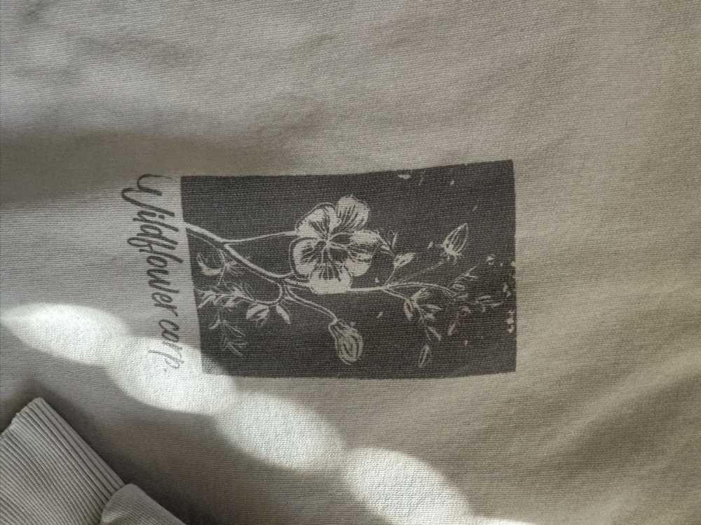 Pull & Bear wildflower sweatshirt made in portugal - image 4