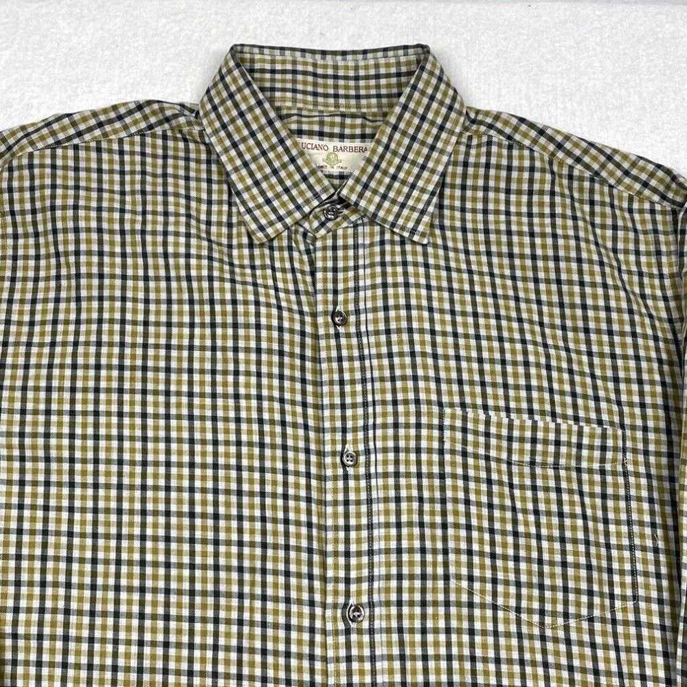 Vintage Luciano Barbera Shirt Mens XL Multicolor … - image 2
