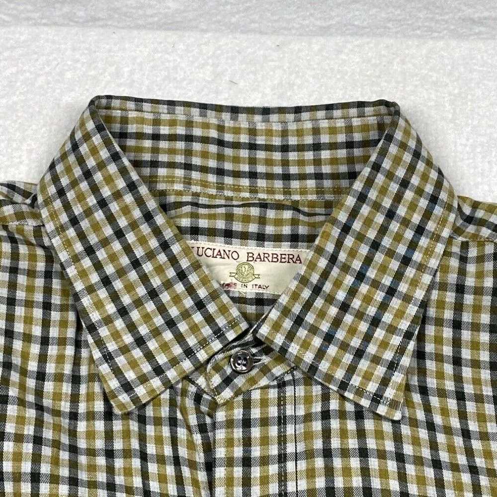 Vintage Luciano Barbera Shirt Mens XL Multicolor … - image 3