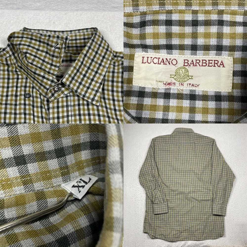 Vintage Luciano Barbera Shirt Mens XL Multicolor … - image 4