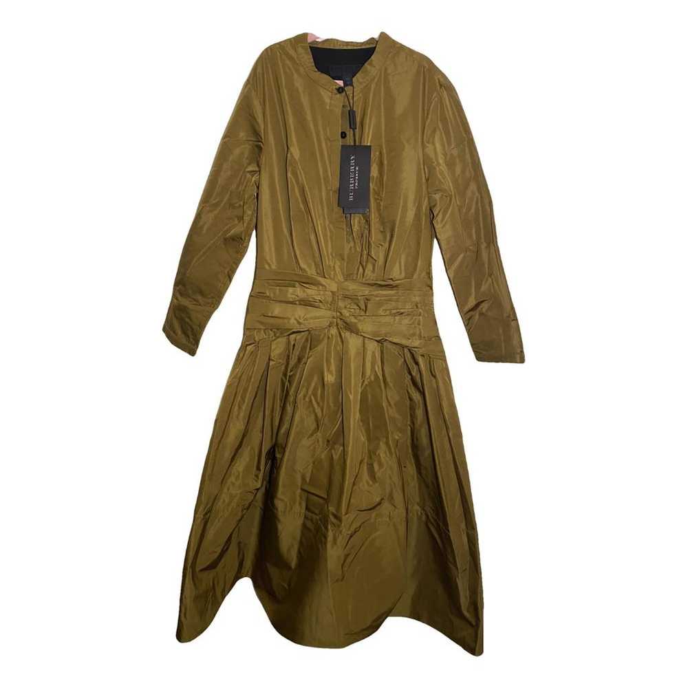 Burberry Silk mid-length dress - image 1