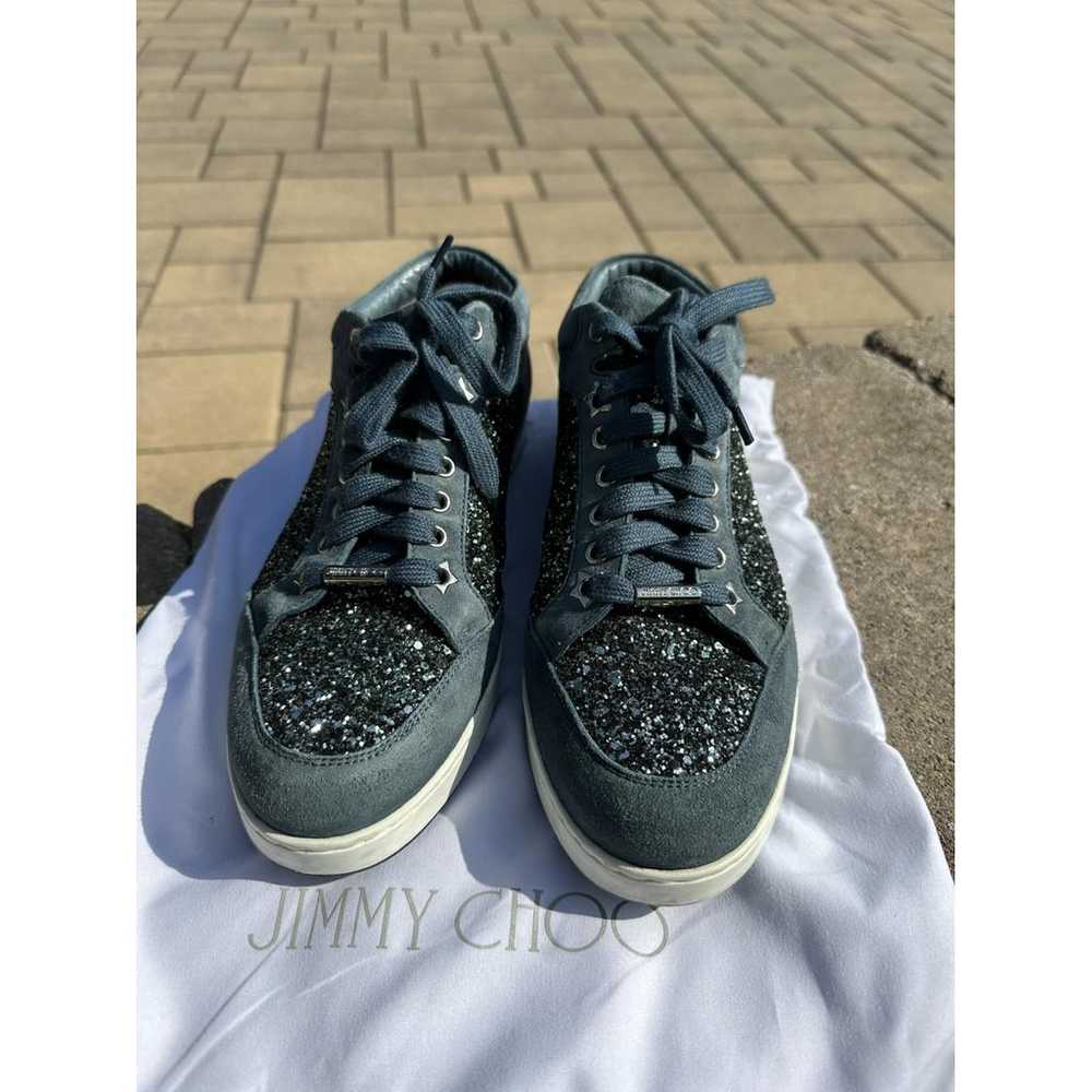 Jimmy Choo Glitter trainers - image 3