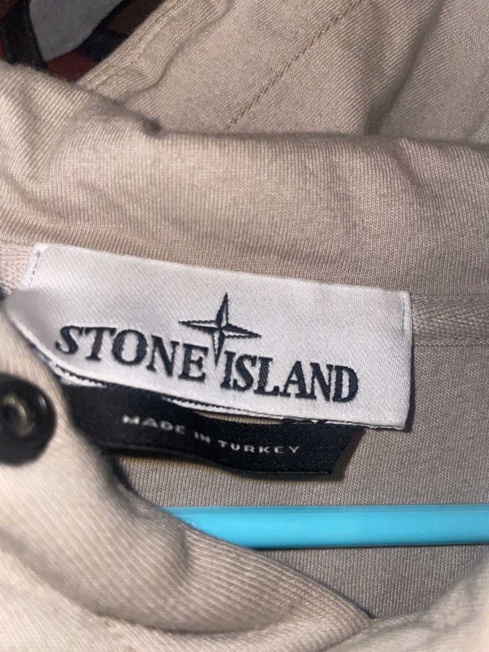 Stone Island Stone Island Cream Logo Hoodie - image 2