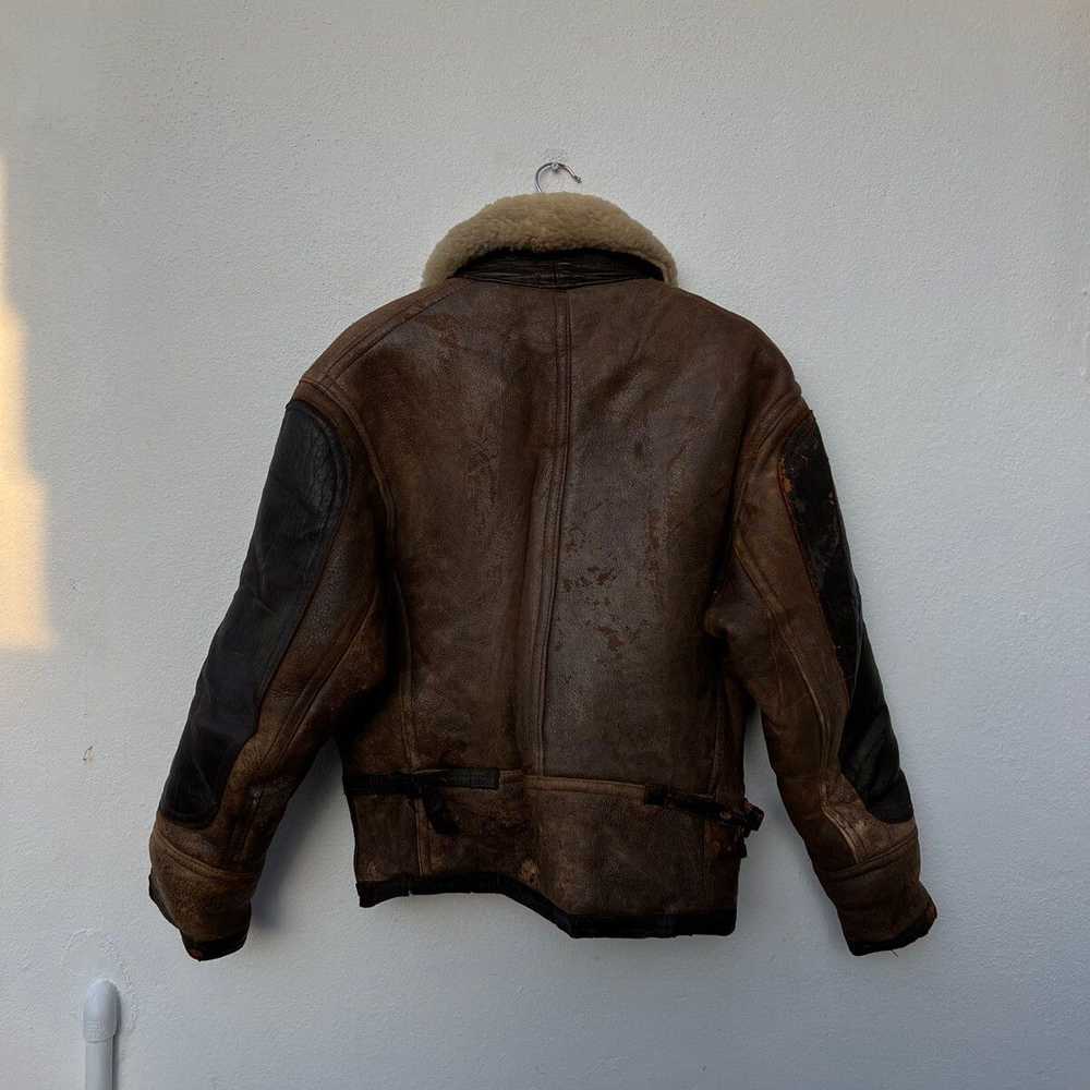 Avirex × B 3 × Leather Jacket VINTAGE B 3 AVIREX … - image 10
