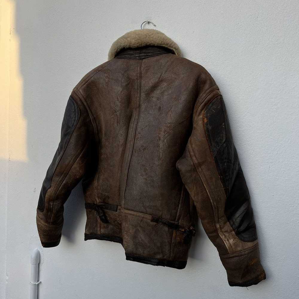 Avirex × B 3 × Leather Jacket VINTAGE B 3 AVIREX … - image 11