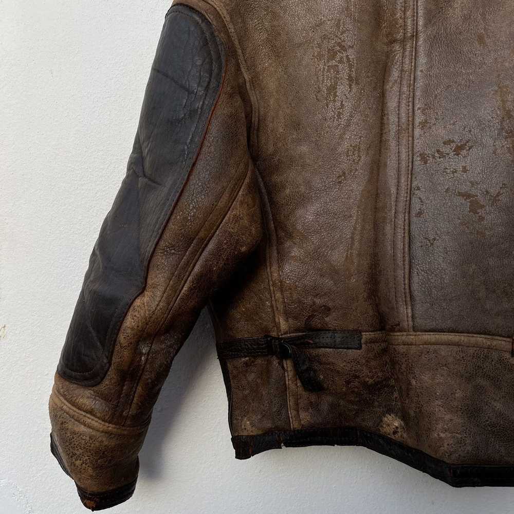 Avirex × B 3 × Leather Jacket VINTAGE B 3 AVIREX … - image 12