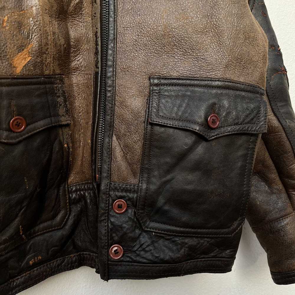 Avirex × B 3 × Leather Jacket VINTAGE B 3 AVIREX … - image 6