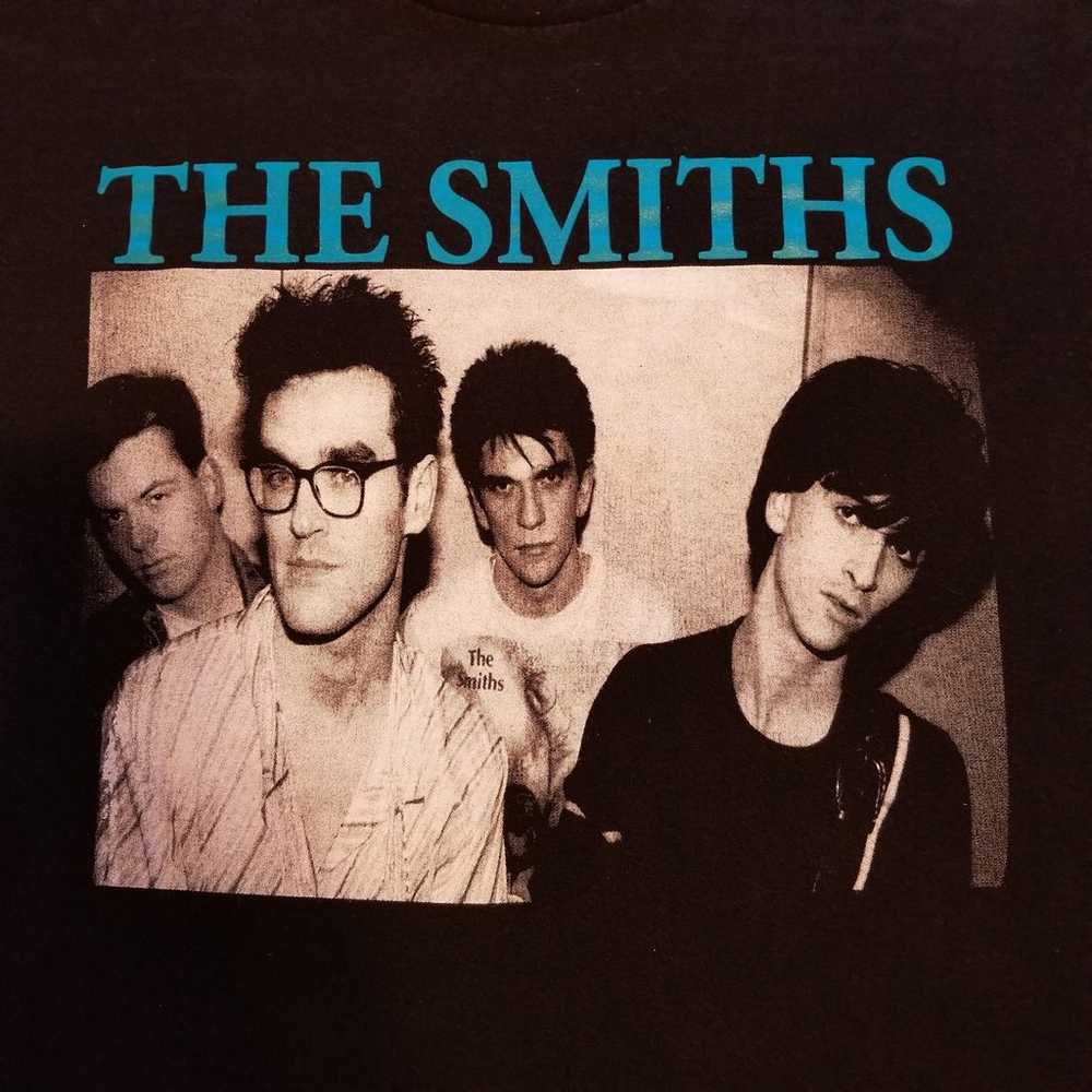 The Smiths Morrissey Group Graphic Print T-shirt … - image 2