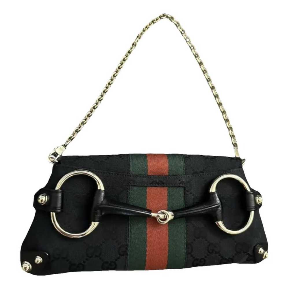 Gucci Horsebit Chain cloth handbag - image 1