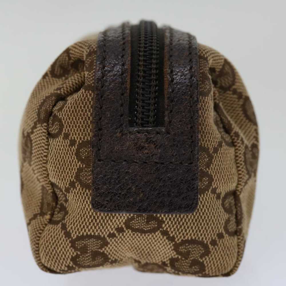 Gucci GUCCI GG Canvas Pouch Beige 29596 Auth 69749 - image 4