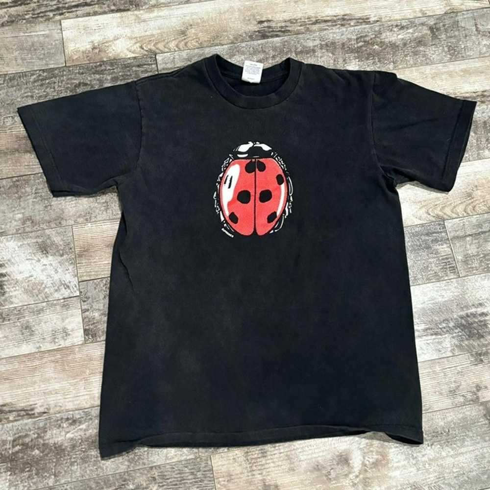 Vintage Y2K Supreme SS18 Ladybug Graphic Tee Shir… - image 1