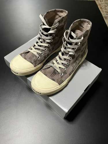 Balenciaga Balenciaga Monogram BB Paris High Top … - image 1