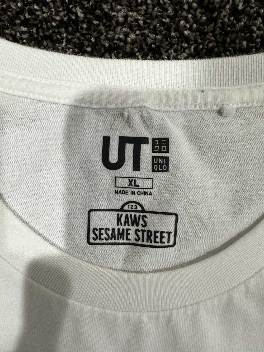 Kaws × Uniqlo Kaws x Uniqlo Sesame Street White S… - image 7