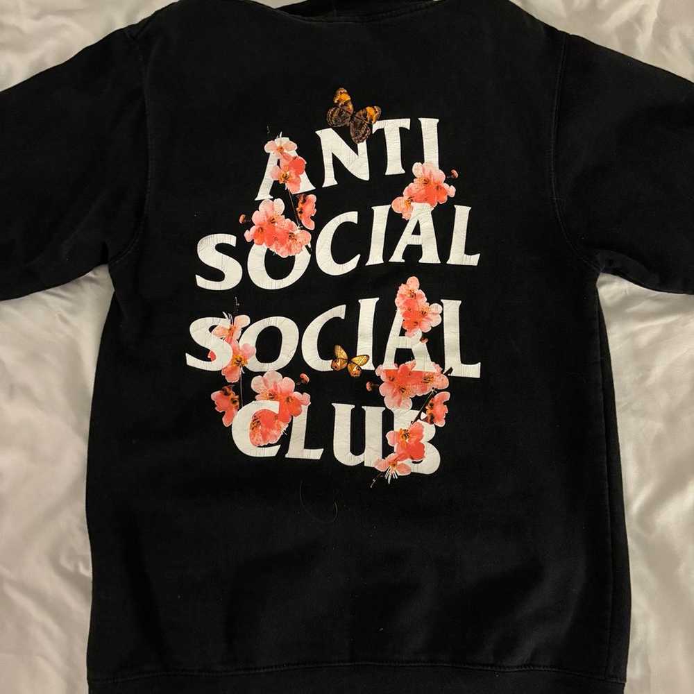 anti social social club hoodie - image 1