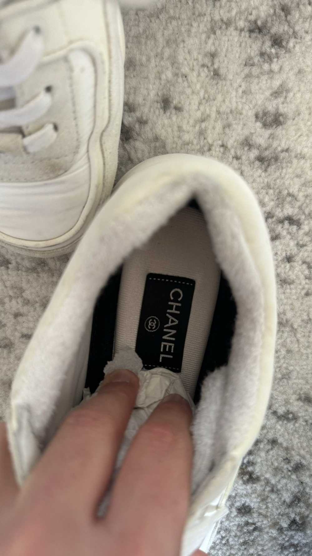 Chanel Chanel CC Sneakers White - Low Top - image 10