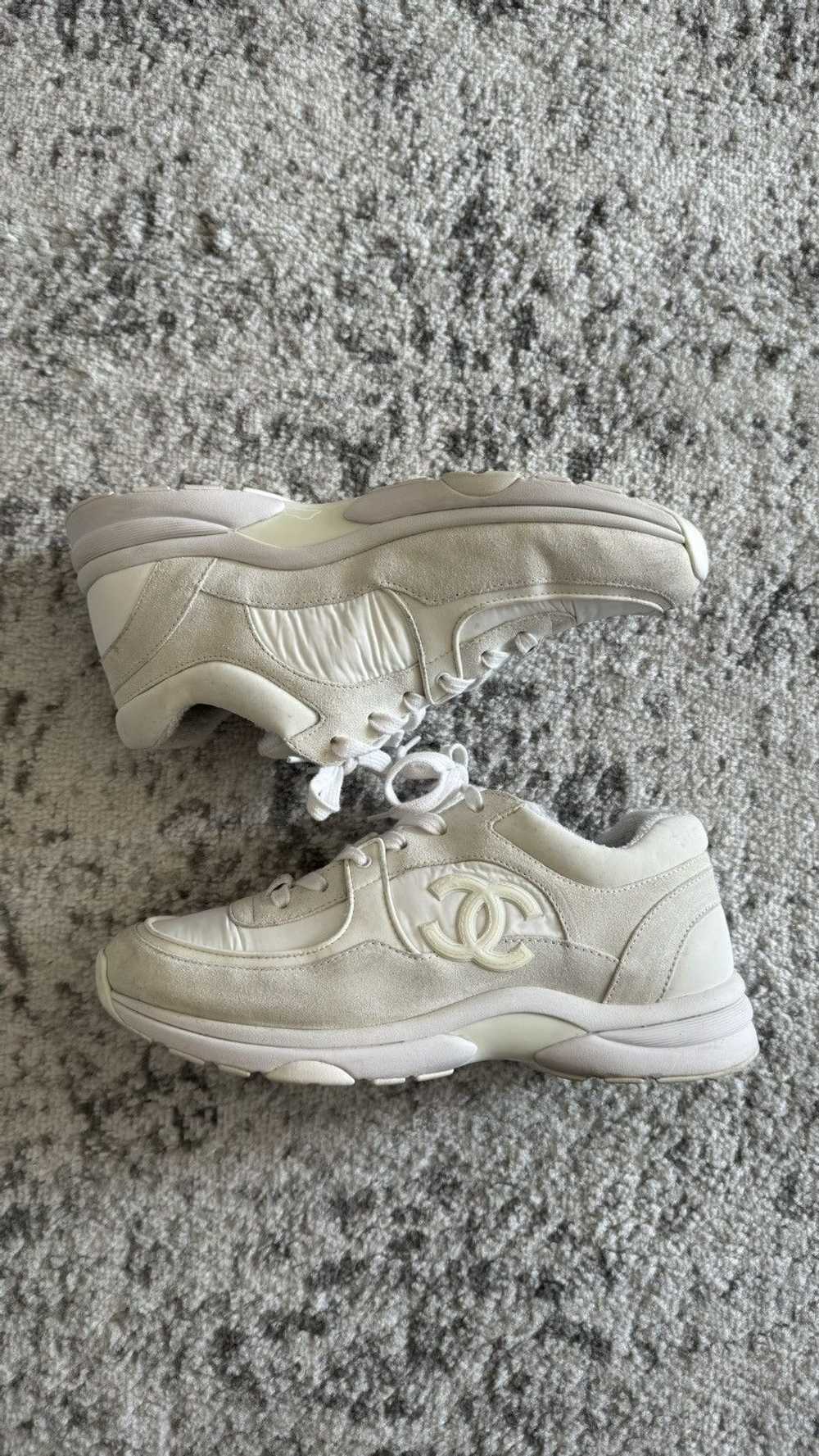 Chanel Chanel CC Sneakers White - Low Top - image 1