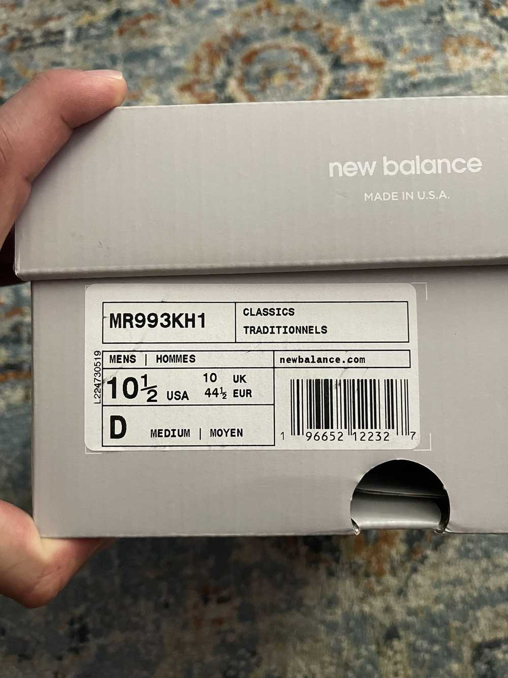 Kith × New Balance Kith New Balance 993 Pistachio - image 8