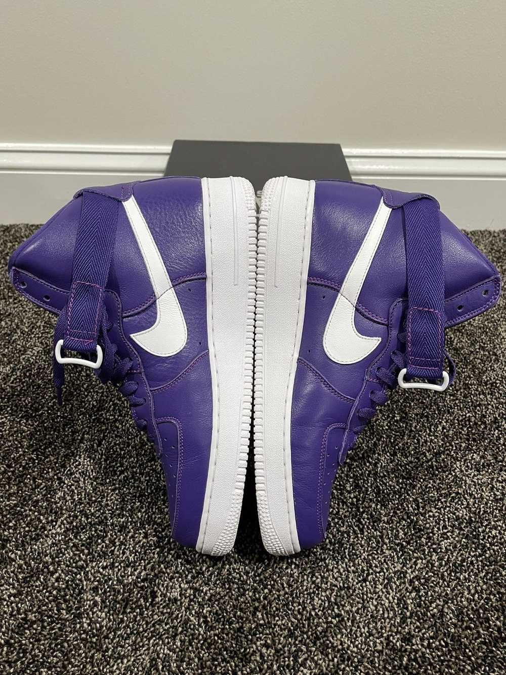 Nike Nike Air Force 1 High SP Purple White 2015 - image 6