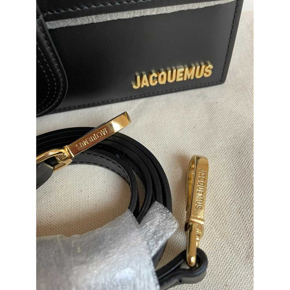 Jacquemus Le Grand Bambino leather handbag - image 3