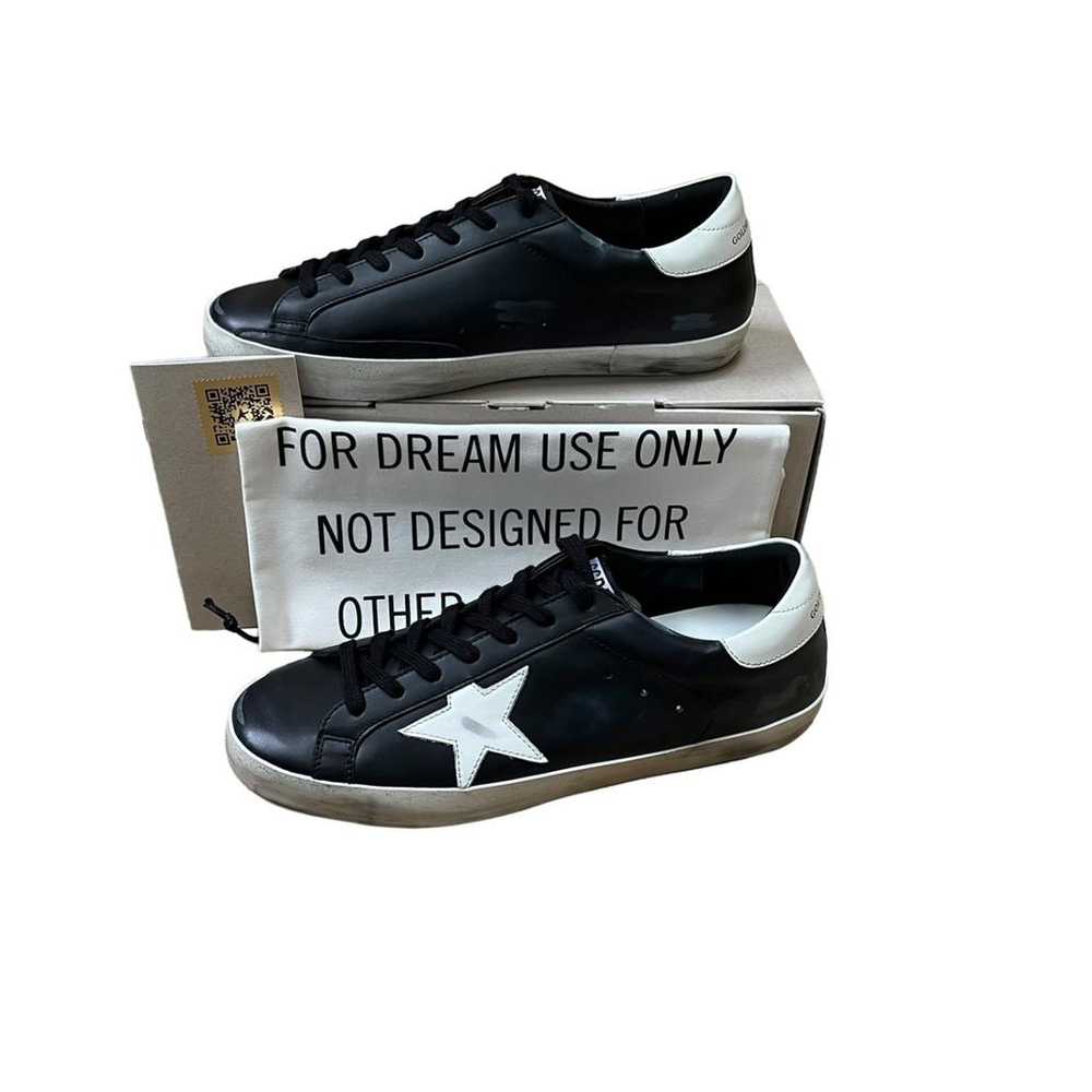 Golden Goose Superstar leather low trainers - image 3