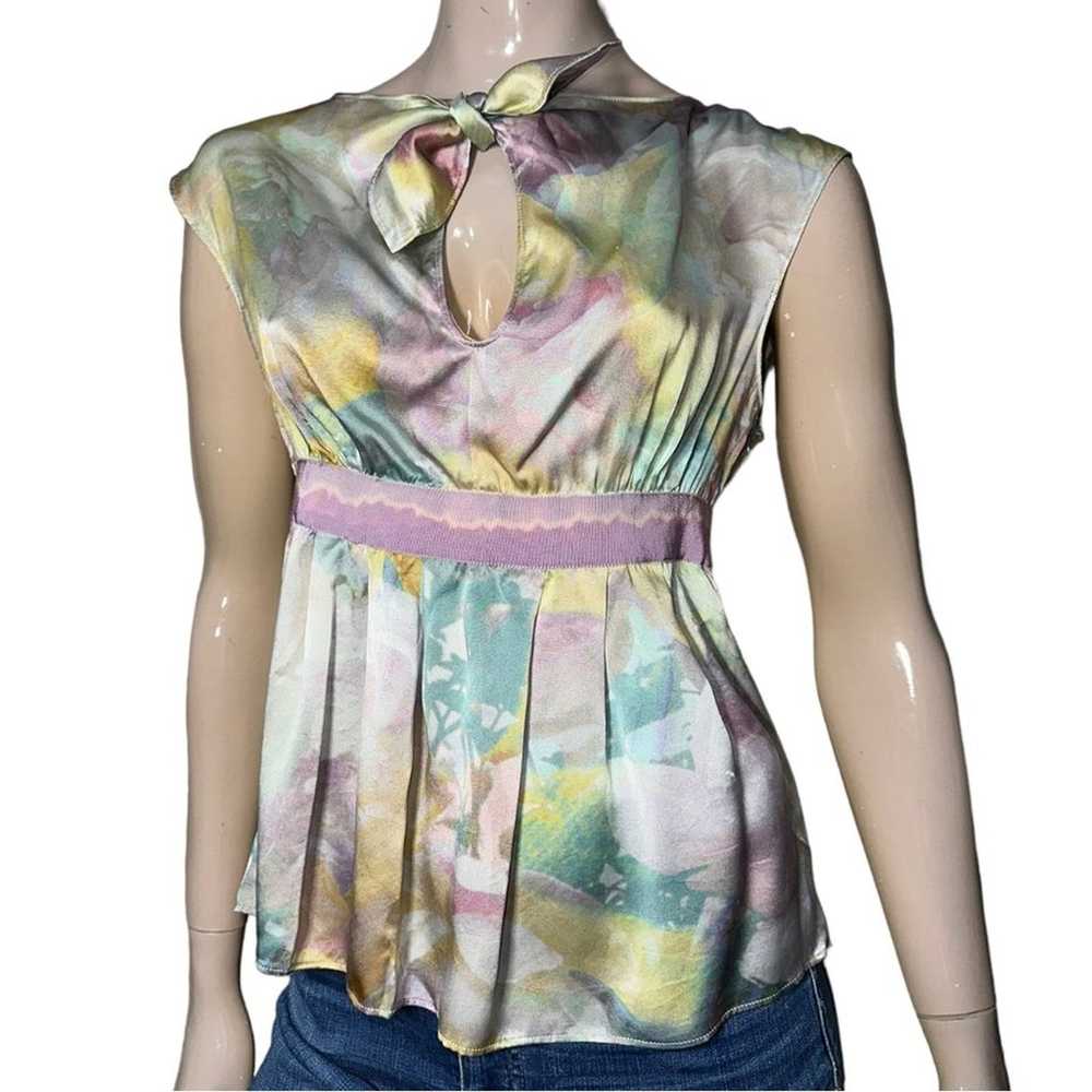 Moschino Cheap and Chic Women’s Size S Watercolor… - image 2