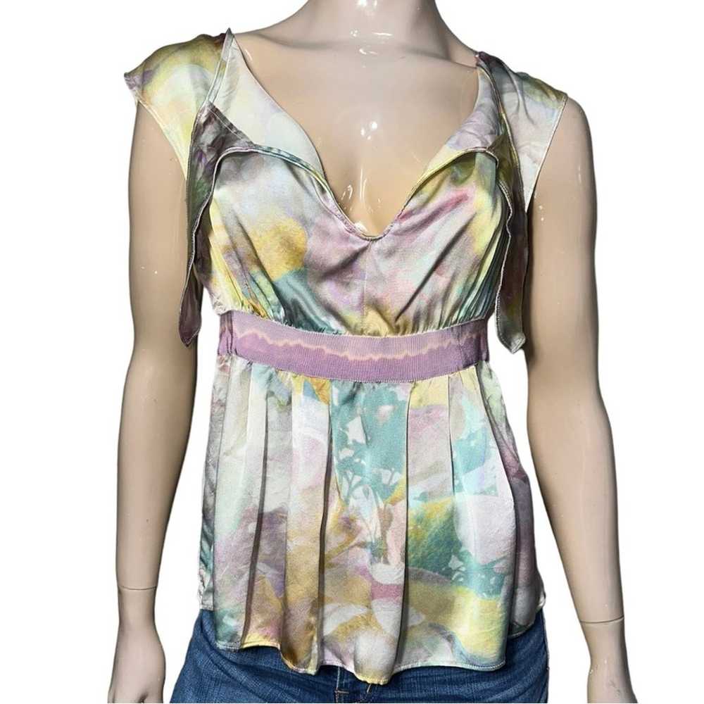 Moschino Cheap and Chic Women’s Size S Watercolor… - image 3