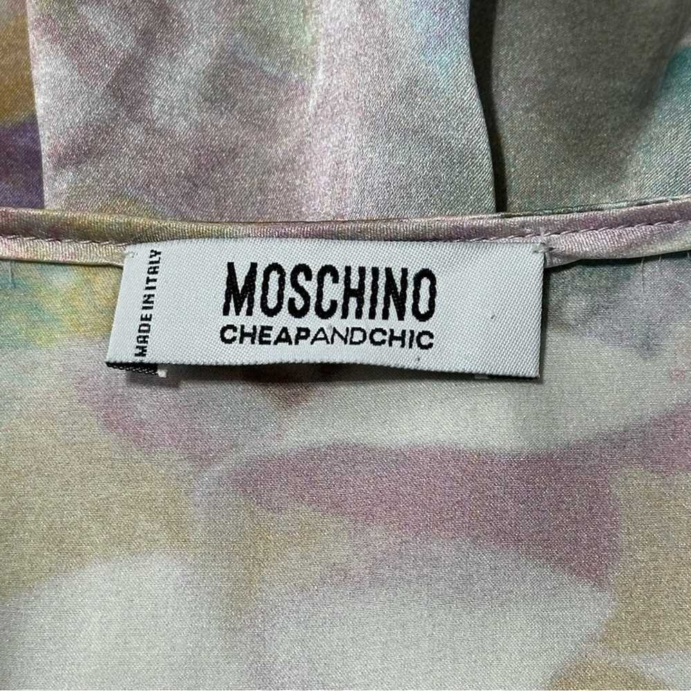 Moschino Cheap and Chic Women’s Size S Watercolor… - image 6