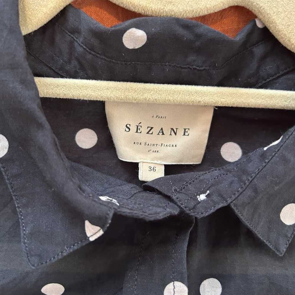 sezane blouse - Size 36/ US 4 - image 3