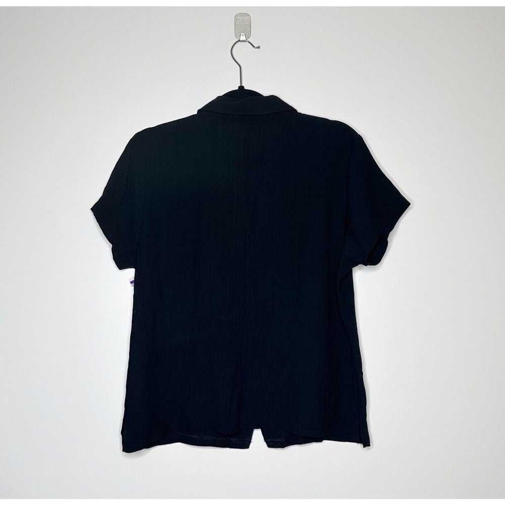 NWOT Madewell Button Down Resort Shirt Short Slee… - image 3